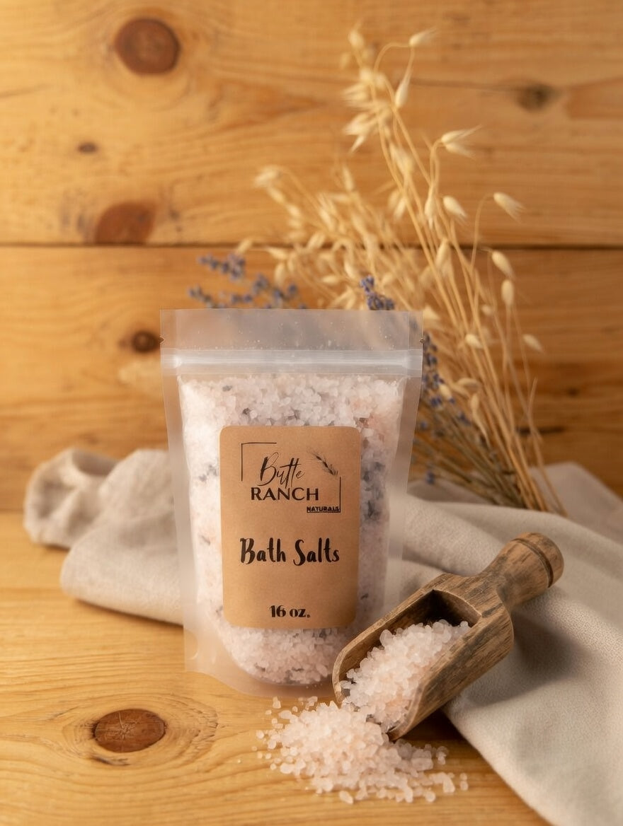Bath Salts & Muslin Bag